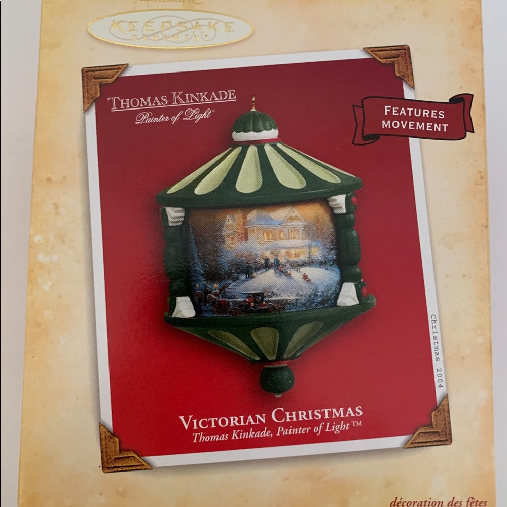 Hallmark Keepsake Thomas Kincaid Victorian Christmas II Ornament